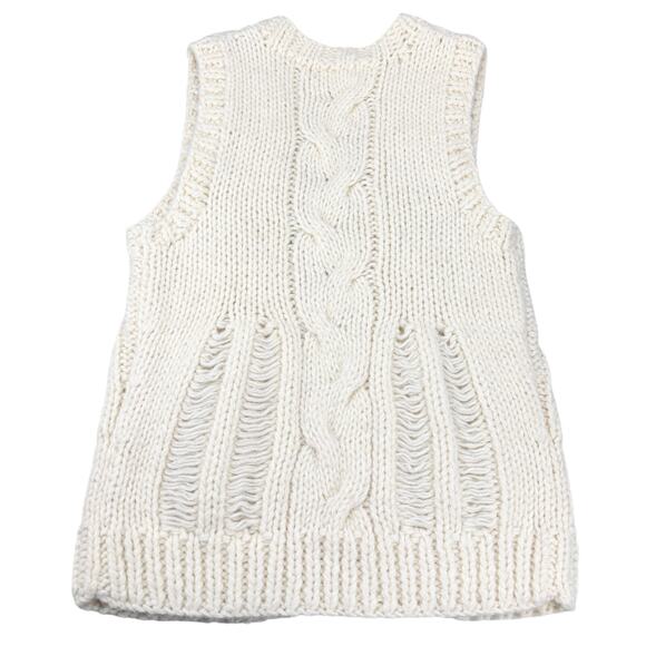 MICHAEL Michael Kors Alpaca Blend Open Front Knit Cardigan Sz Small - Picture 6 of 6